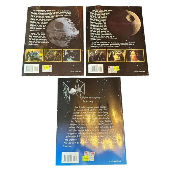 Scholastic Star Wars Pull Out Poster Book Collection - Picture 3 of 5